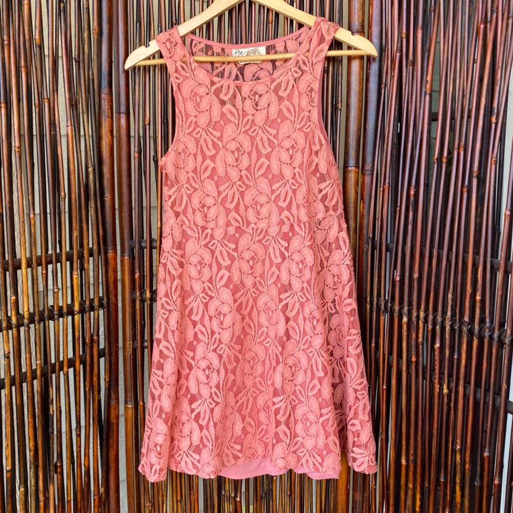 Free People Miles Of Lace Dress